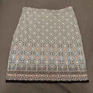 Patterned skirt